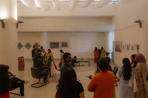 Exhibition entrance